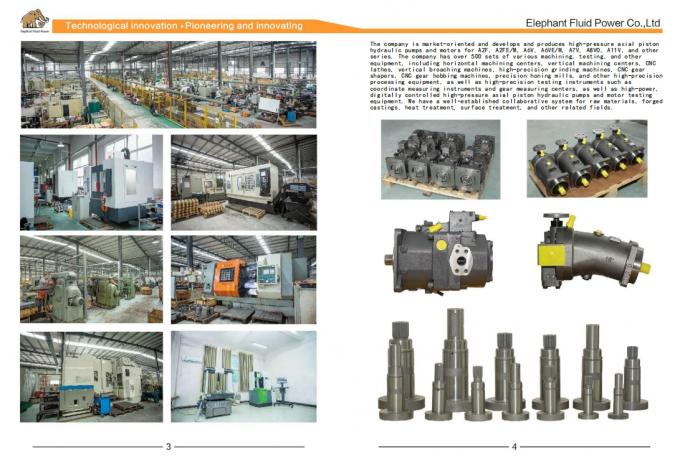 Trong kho Sauer Danfoss MMF Series MMF035DAFGABNN Hydraulic Piston Pump Để thay thế ban đầu 8