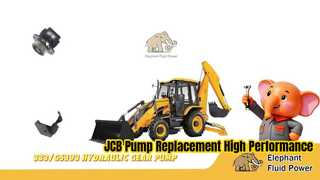 Đồng hồ: Máy bơm thủy lực 333/G5393 Thay thế máy bơm thủy lực JCB Máy bơm thủy lực 14 CC/REV 7029110042 Showcase