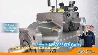 Máy bơm thủy lực OEM Rexroth A4VSO355