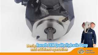 Xem chất lượng OEM Rexroth Hậu mãi mới A10VSO18 A10VO18 Bản trình diễn máy bơm thủy lực điều khiển DR
