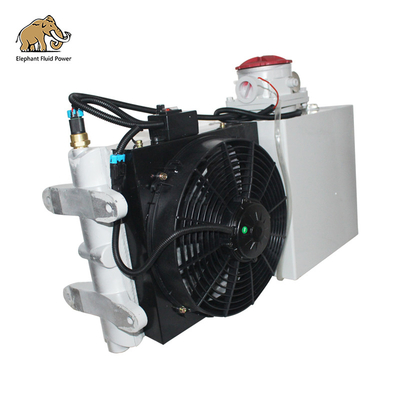 Trong Sở Sản xuất máy xay bê tông Máy làm mát dầu Radiator 18L 20L 24L 26L Fan, Cho xe tải máy xay bê tông