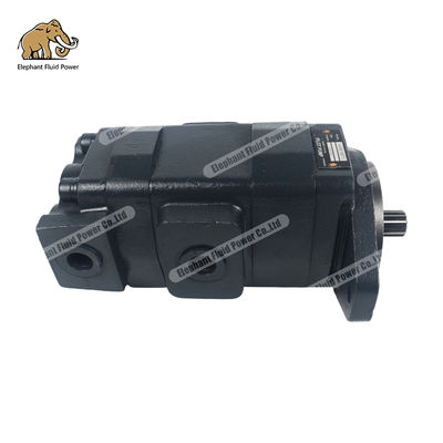 Bơm bánh răng kép 14561971 Gang đúc cho máy đào Volvo EC330B EC360B EC360C, thay thế 100% và bảo hành một năm